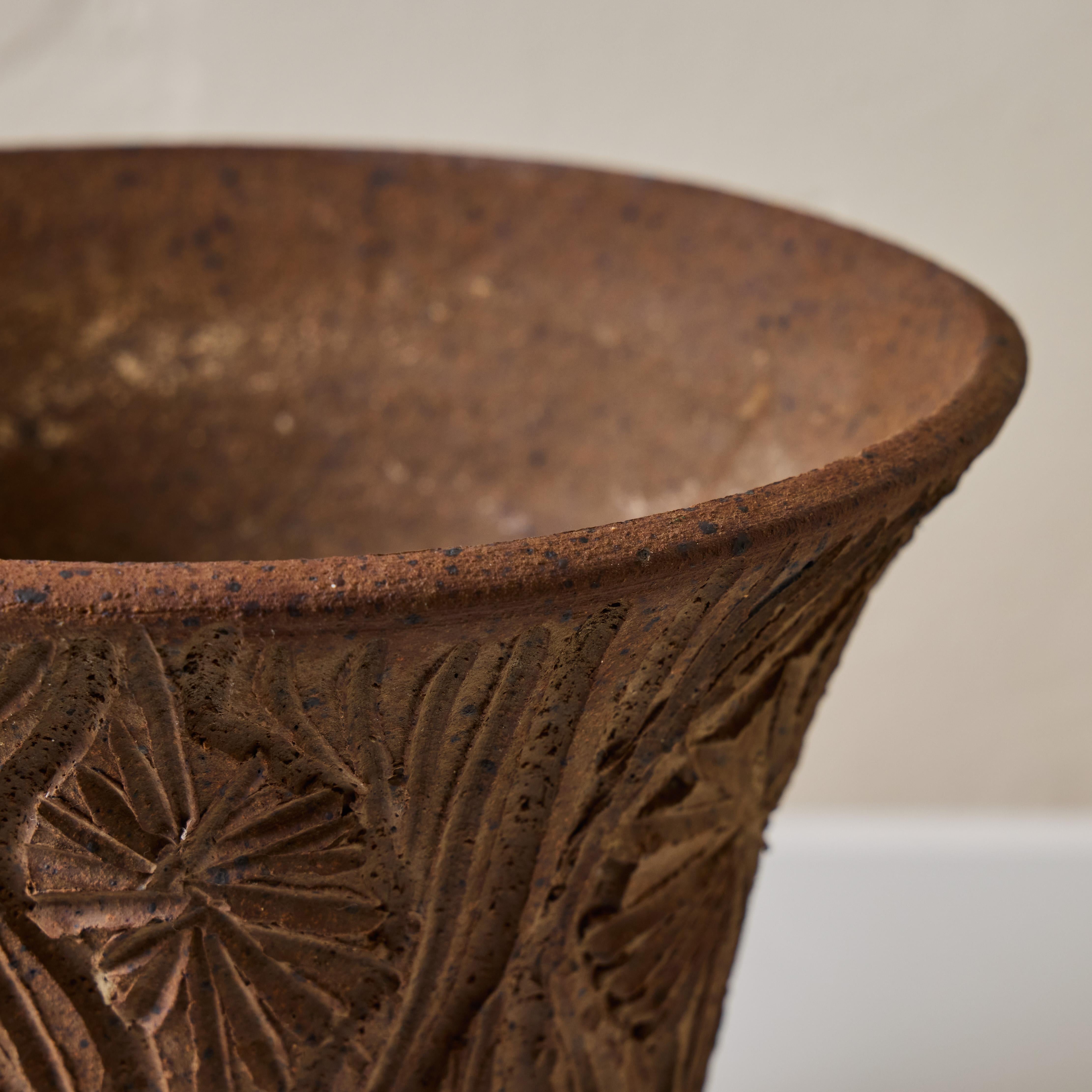 1970s Robert Maxwell & David Cressey 'Teardrop Sunburst' Pot for Earthgender im Angebot 2