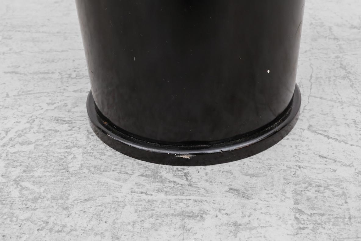 1970's Roger Lecal Style Black Standing Lipstick Mirror 11