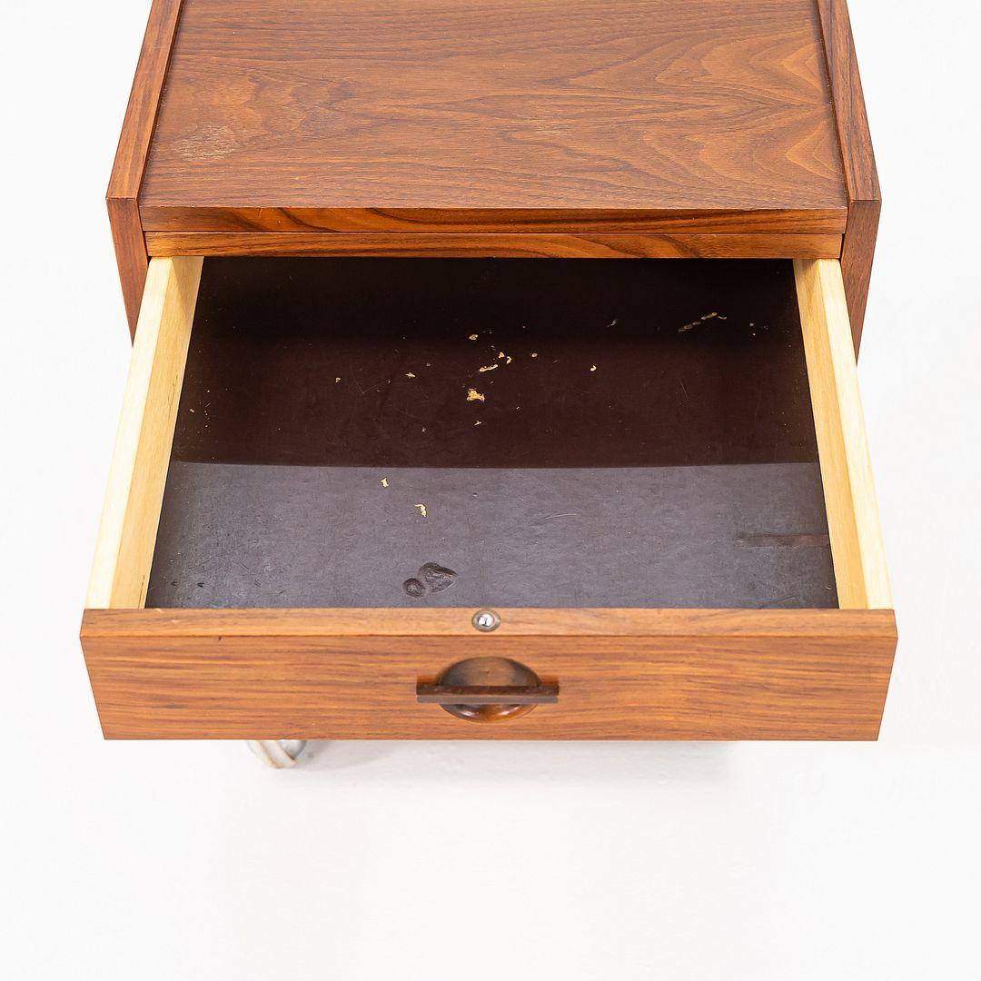 1970s Rolling Axelsens Mobelfabrik for W&B Mobler Teak Bedside Table/Cabinet For Sale 6