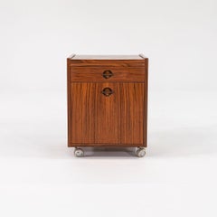 1970s Rolling Axelsens Mobelfabrik for W&B Mobler Teak Bedside Table/Cabinet