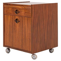 1970s Rolling Axelsens Mobelfabrik for W&B Mobler Teak Bedside Table/Cabinet