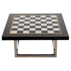 1970s Romeo Rega Chessboard Coffee Table