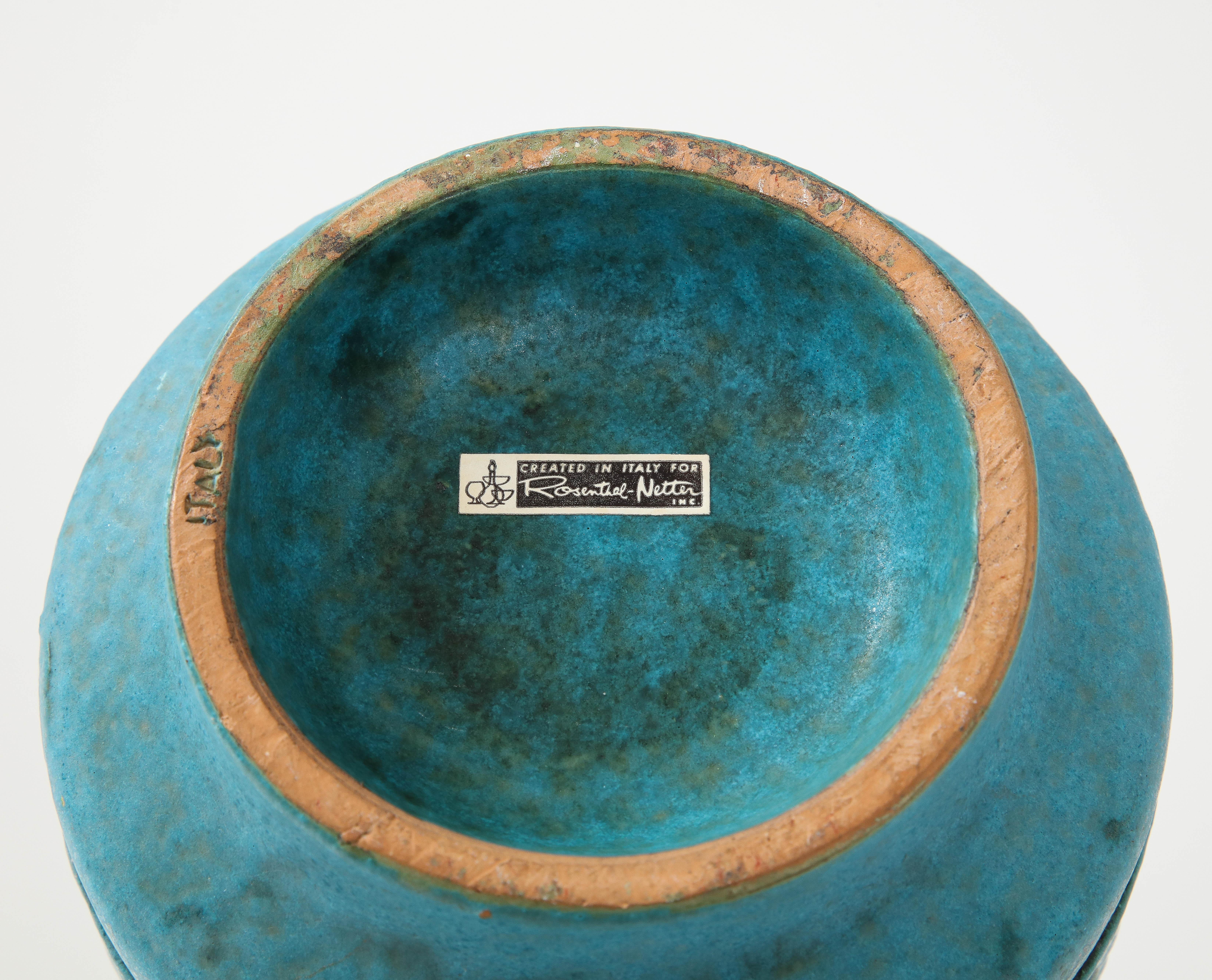 1970's Rosenthal Netter Pottery Modern Vase For Sale 5