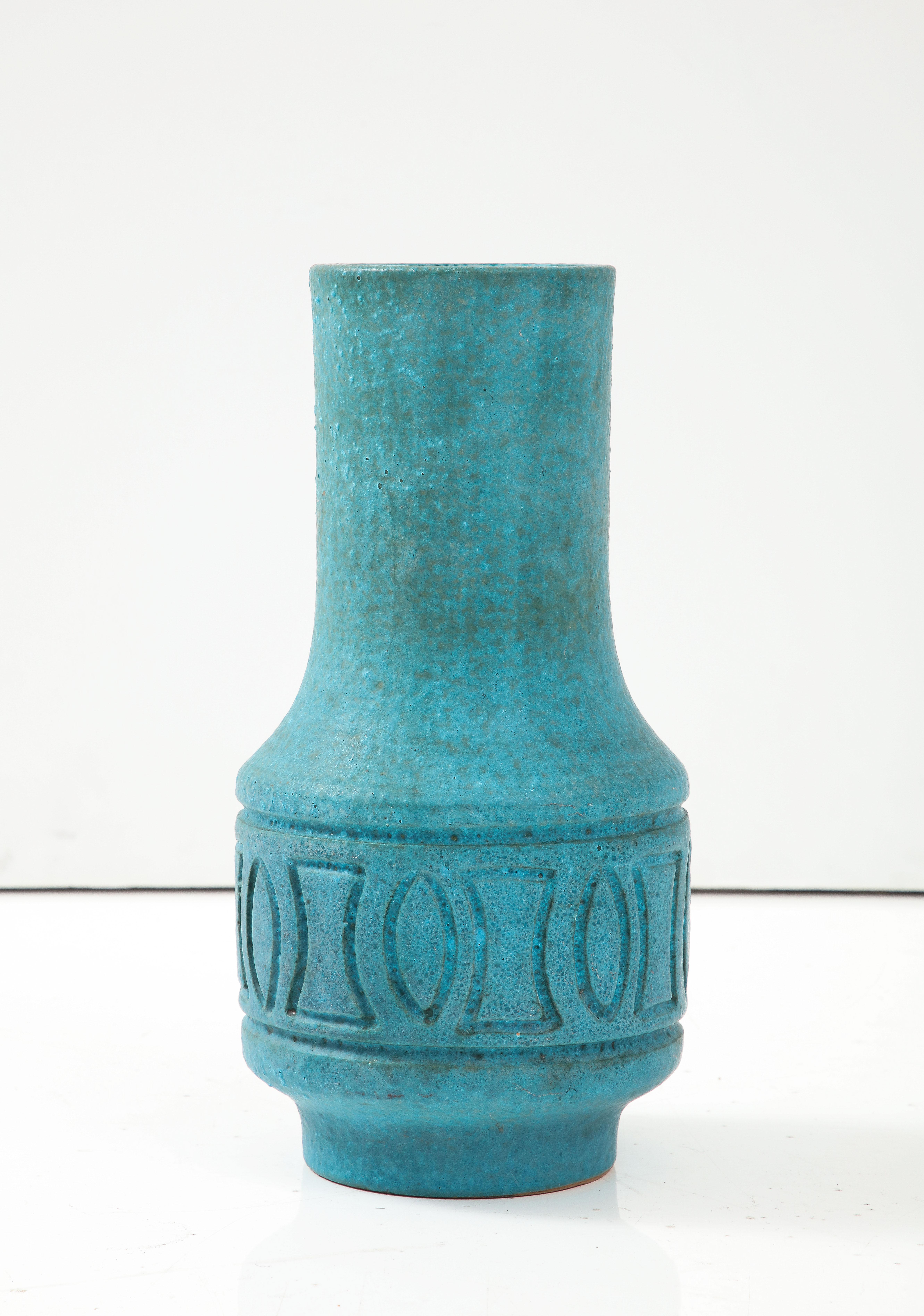 1970's Rosenthal Netter Pottery Modern Vase For Sale 1