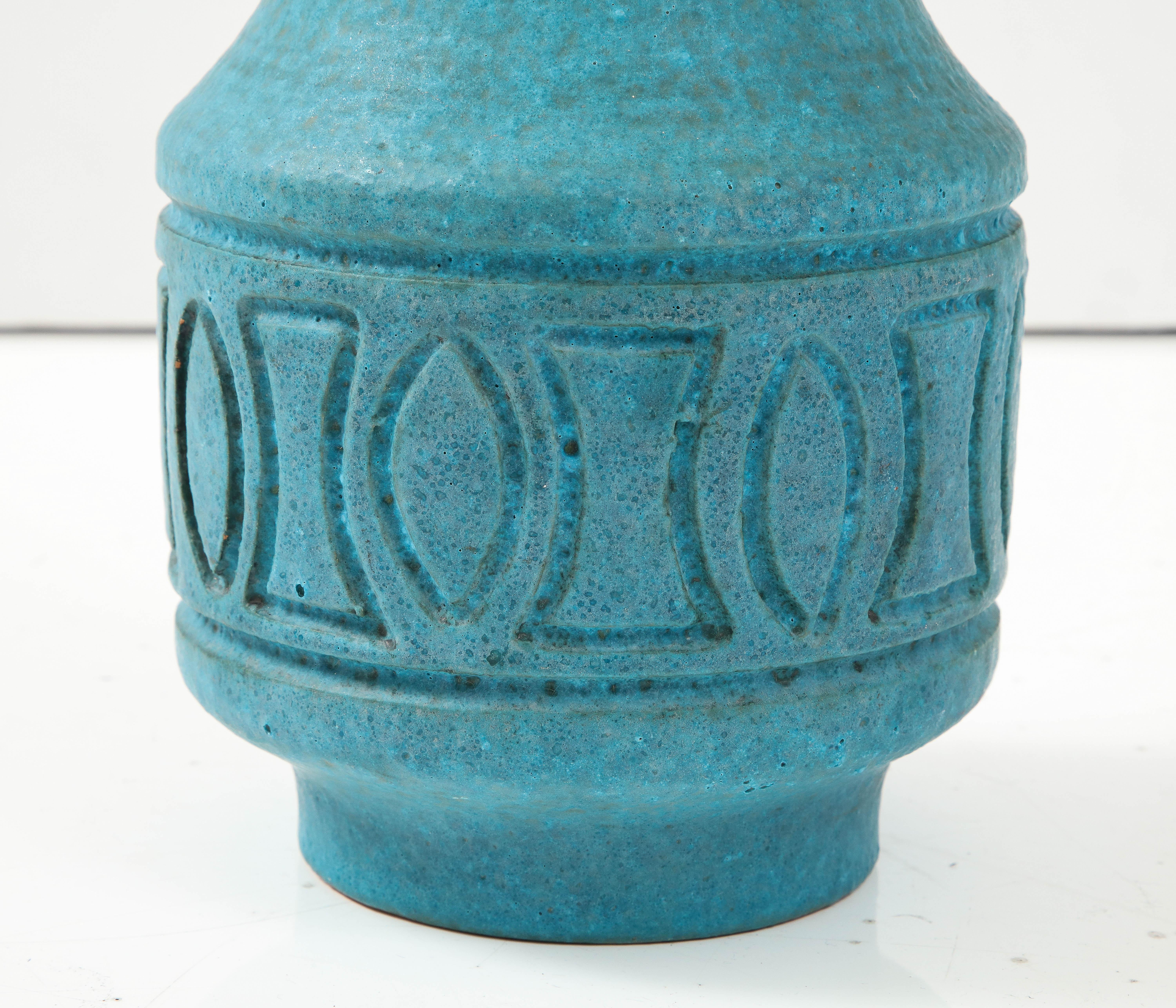 1970's Rosenthal Netter Pottery Modern Vase For Sale 3