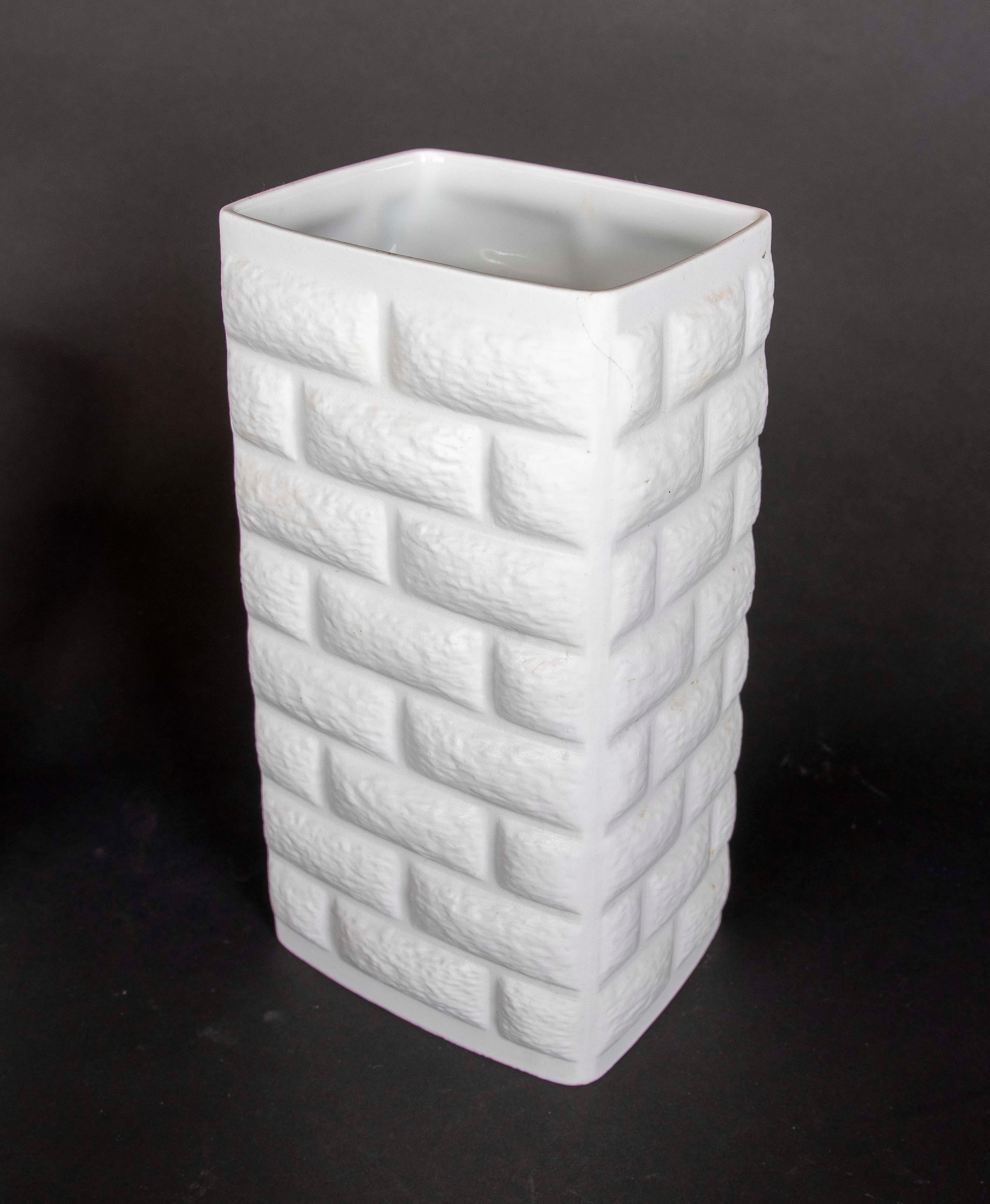 Set di vasi degli anni '70 di Rosenthal Linee Studio con goffratura geometrica In condizioni buone in vendita a Marbella, ES