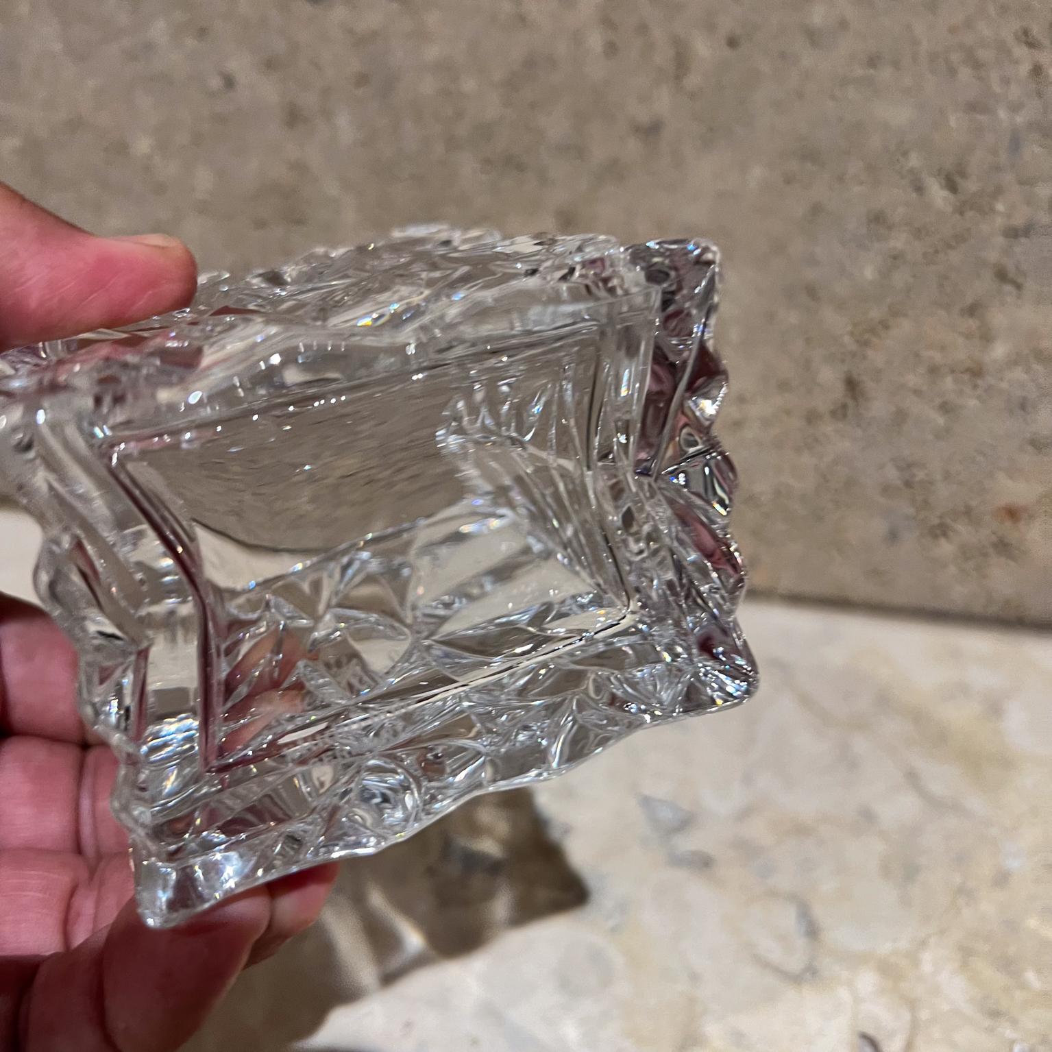 1970s Rosenthal Studio Linie Crystal Crinkle Vase Set 3 Germany 5