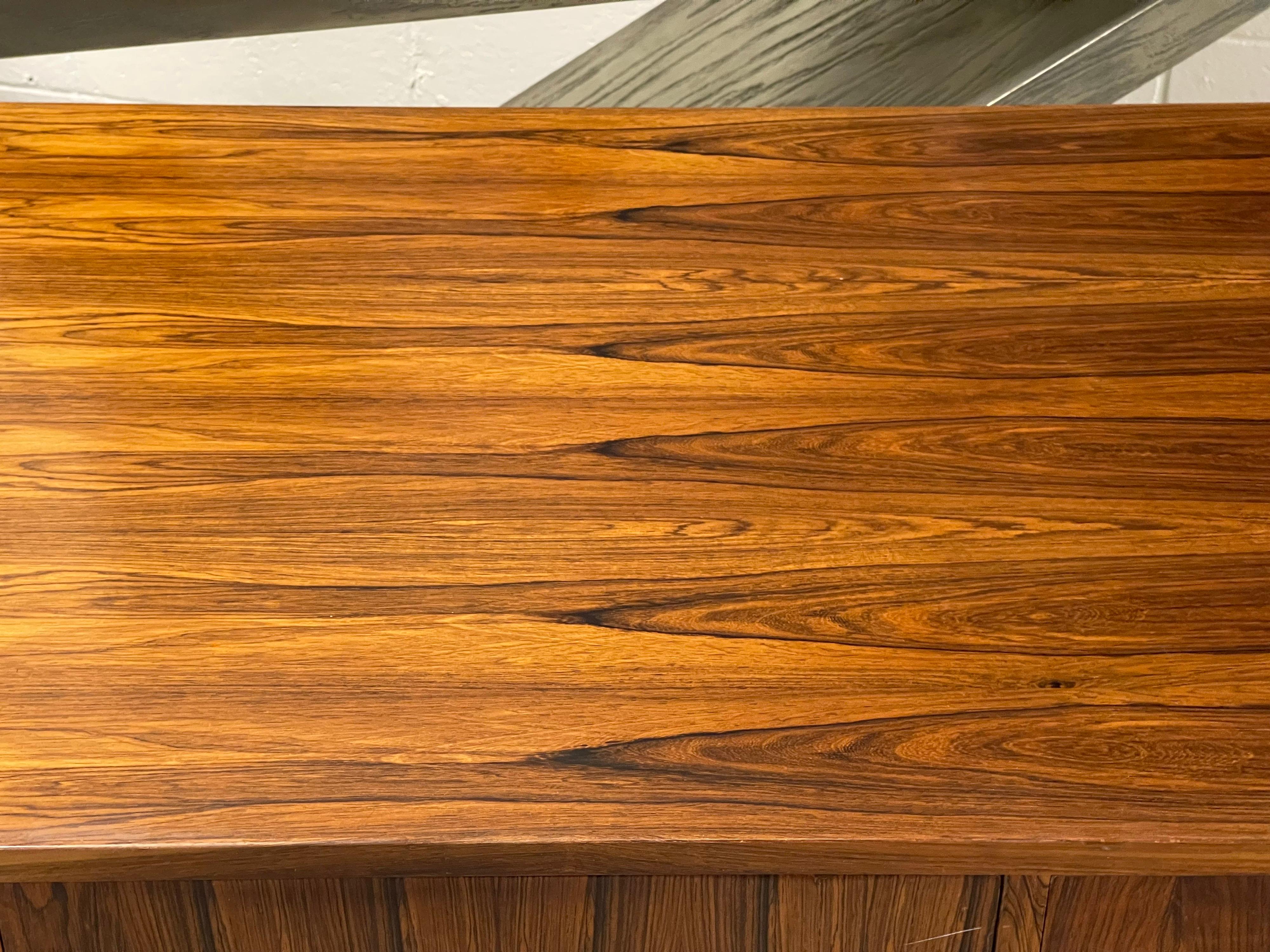 1970's Rosewood and Chrome Desk 3