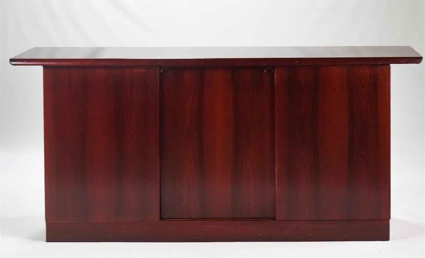 Mid-Century Modern 1970s Rosewood Buffet Credenza