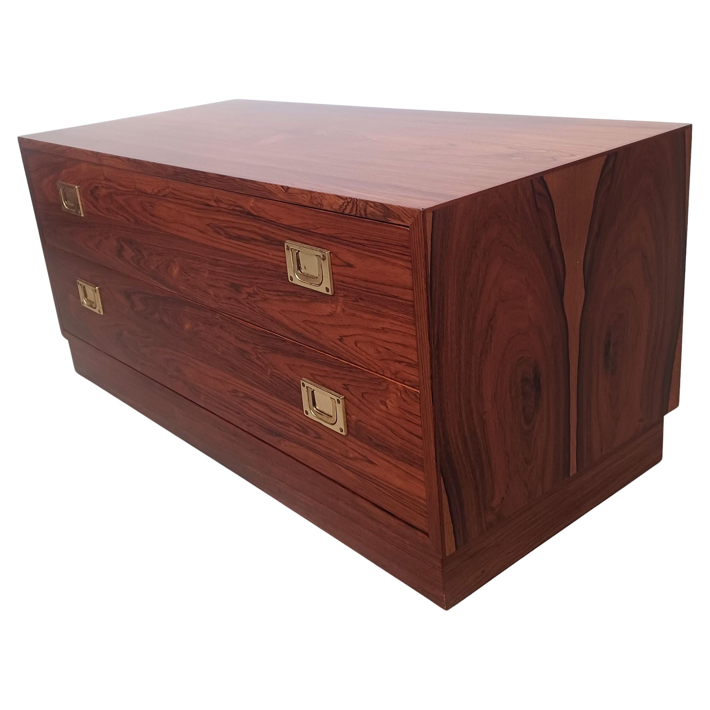 1970s Danish Rosewood Chest of Drawers