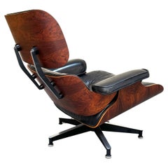 1970s Rosewood Eames Lounge Chair Model 670 (No ottoman)