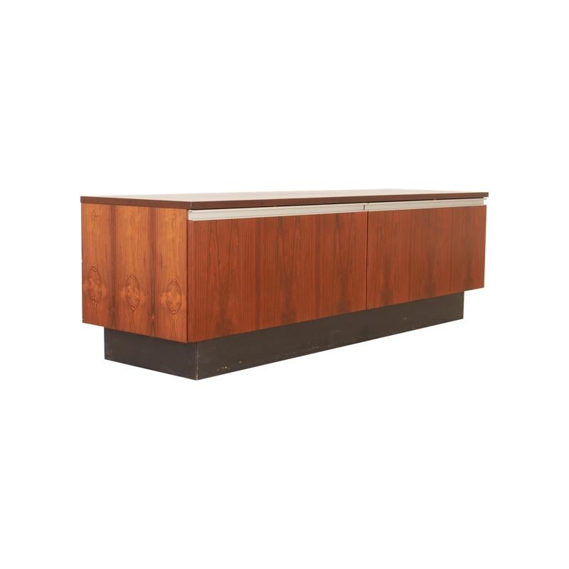 Late 20th Century 1970s Rosewood Record Cabinet Designed by Jan Ole Ertzeid for Bruksbo, Norway