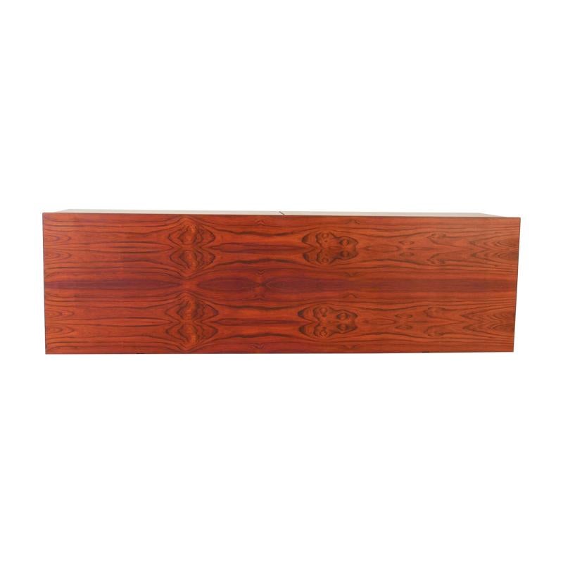Palisander 1970s Rosewood Record Cabinet Designed by Jan Ole Ertzeid for Bruksbo, Norway