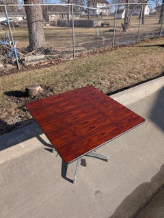 1970s Eames for Herman Miller Rosewood Segmented Base Table