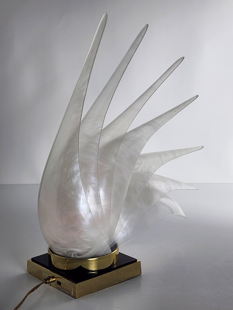 1970s Rougier ' Bird of Paradise' Table Lamp, Canada For Sale at 1stDibs | rougier  lamp, bird of paradise lightbulb