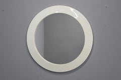 1970s Round Italian Mirror