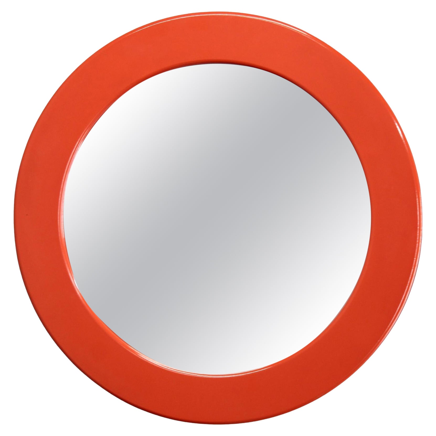 Miroir italien rond des années 1970