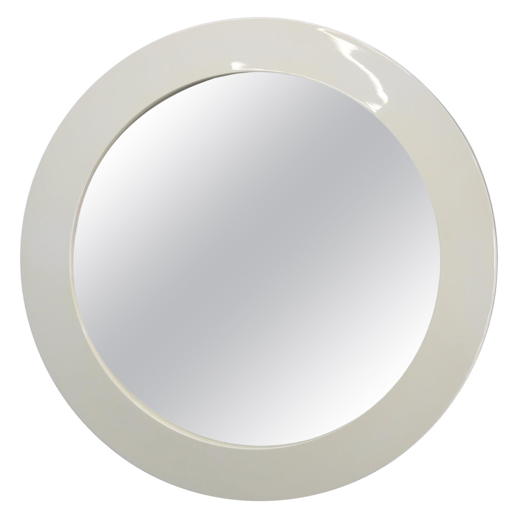 Miroir italien rond des années 1970 en vente