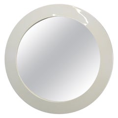 1970s Round Italian Mirror