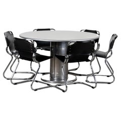 1970s Round Table & Chairs