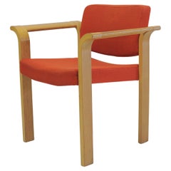 1970s Rud Thygesen and Johnny Sorensen Restored Conference Armchairs in Oak