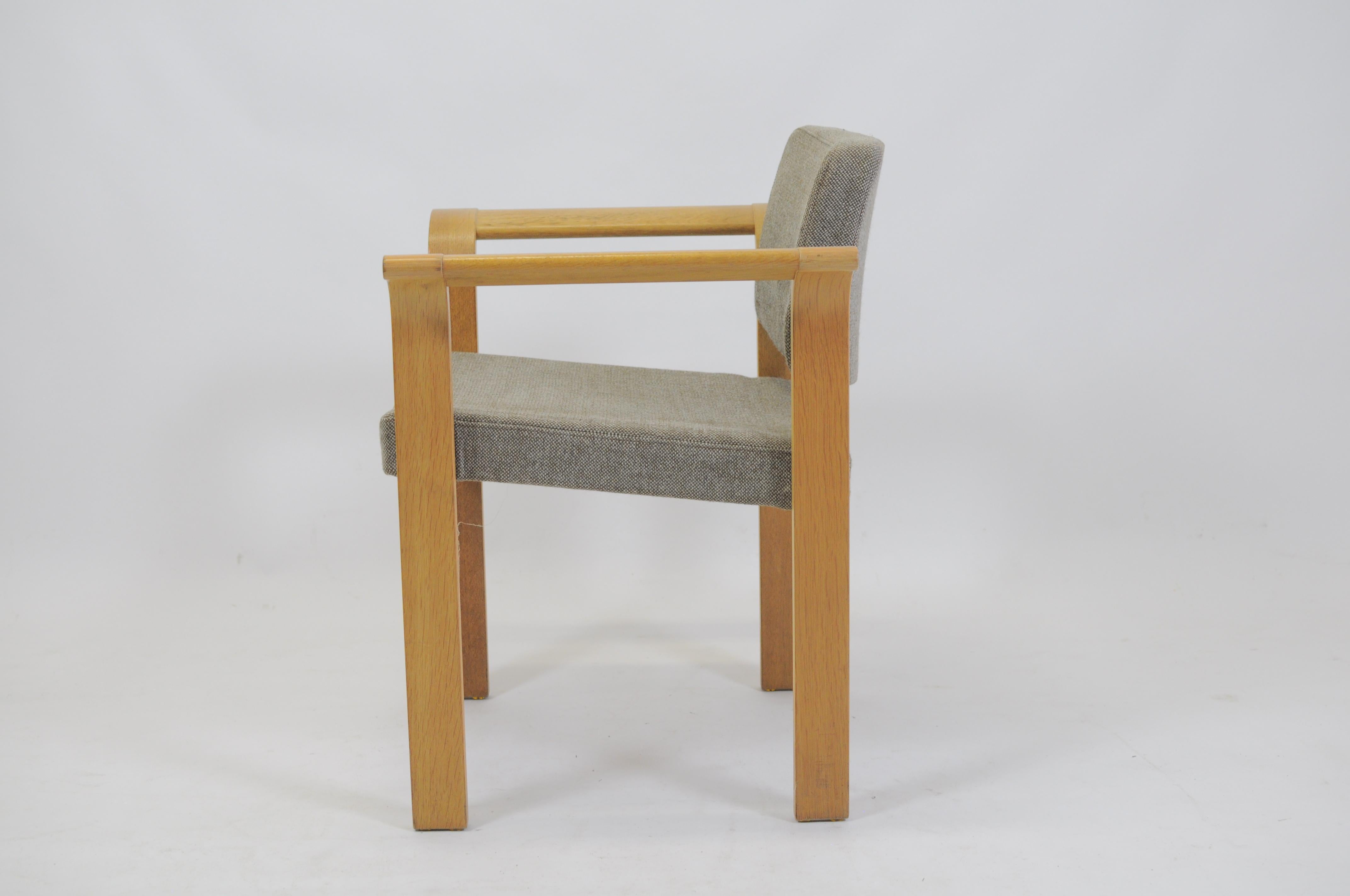 Danish 1970s Rud Thygesen, Johnny Sorensen Set of Eight Armchairs - Inc. Reupholstery For Sale