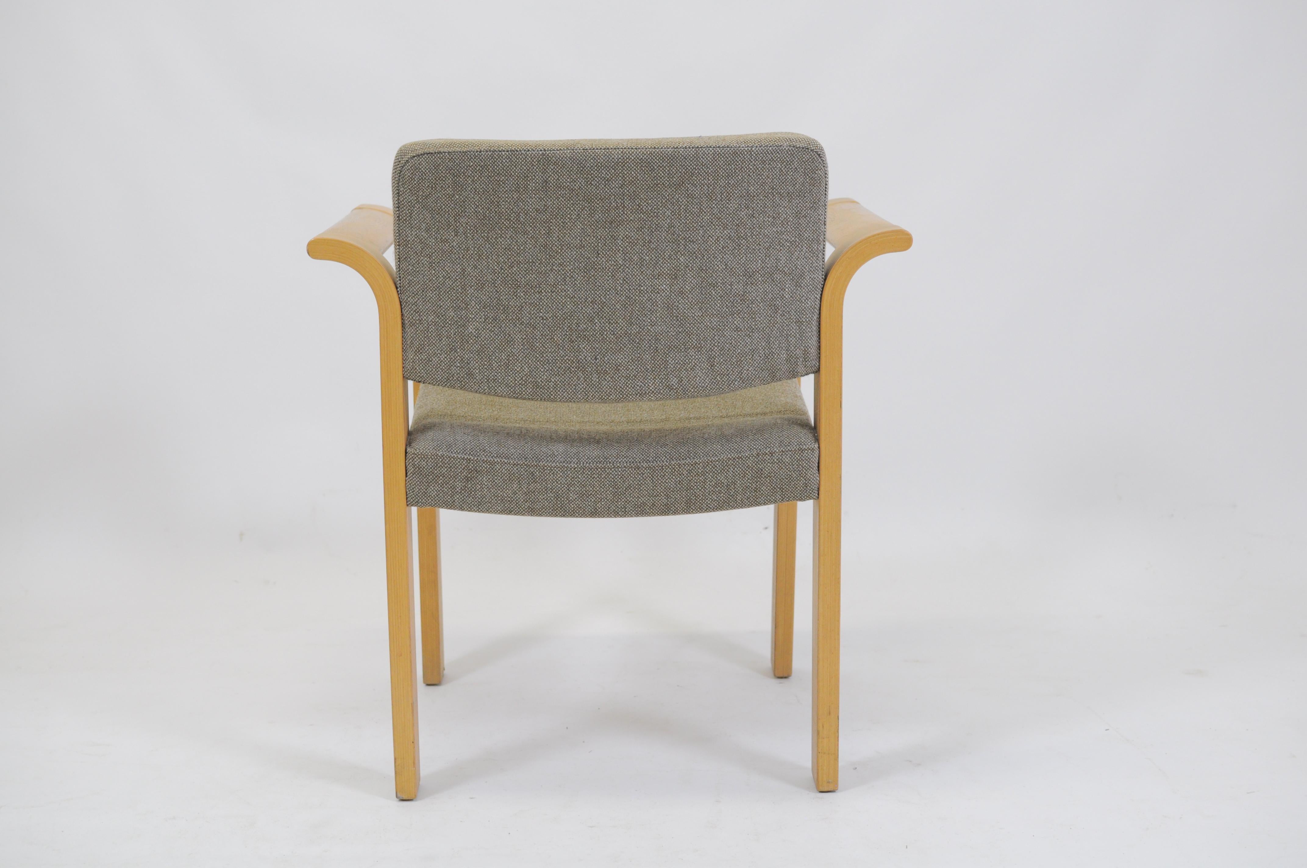 Veneer 1970s Rud Thygesen, Johnny Sorensen Set of Ten Armchairs Inc. Reupholstery For Sale