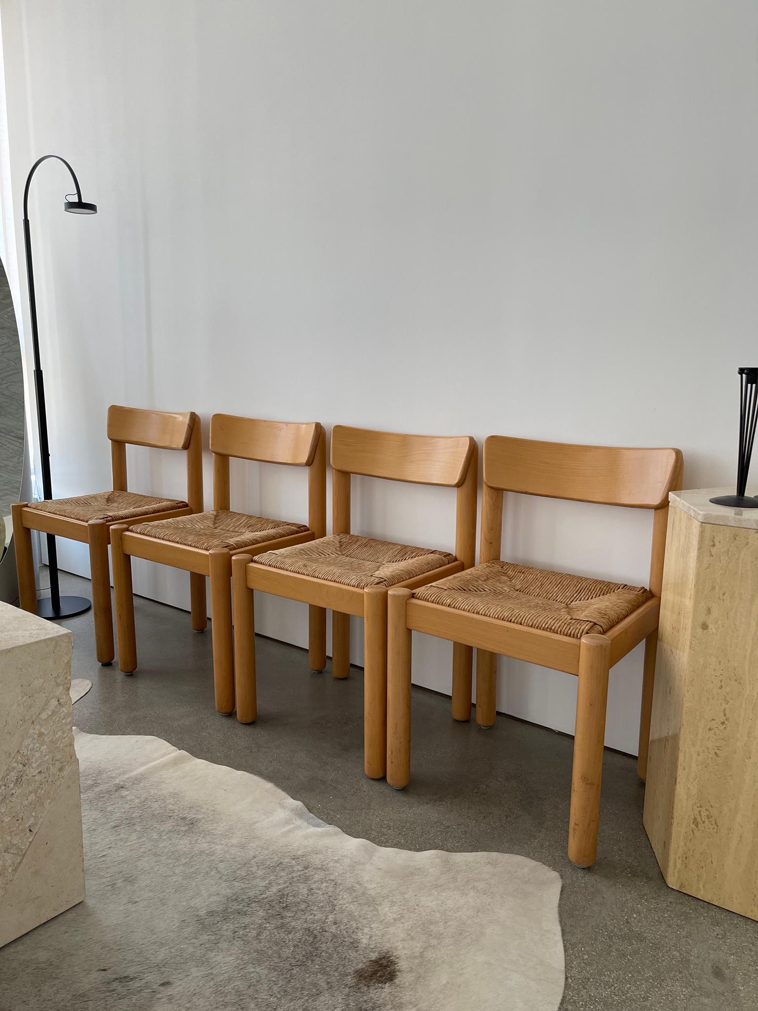 Italian 1970's Rush Chairs by Hank Lowenstein
