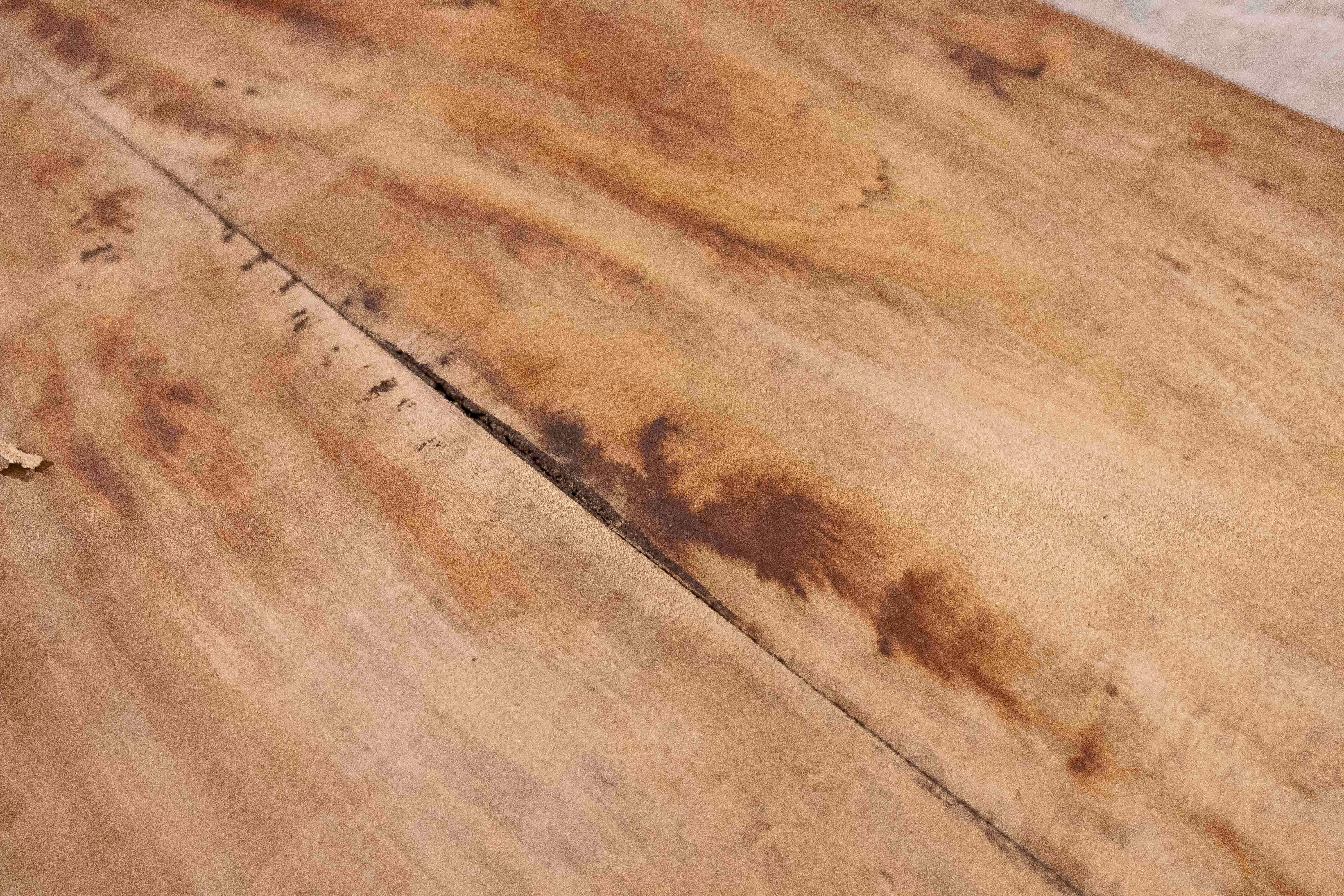 1970s Rustic Solid Wood Brutalist Style Sideboard with Antique Hardware 12