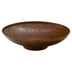 1970's Sam Fanaroff Sussex Guild Large Copper Bowl