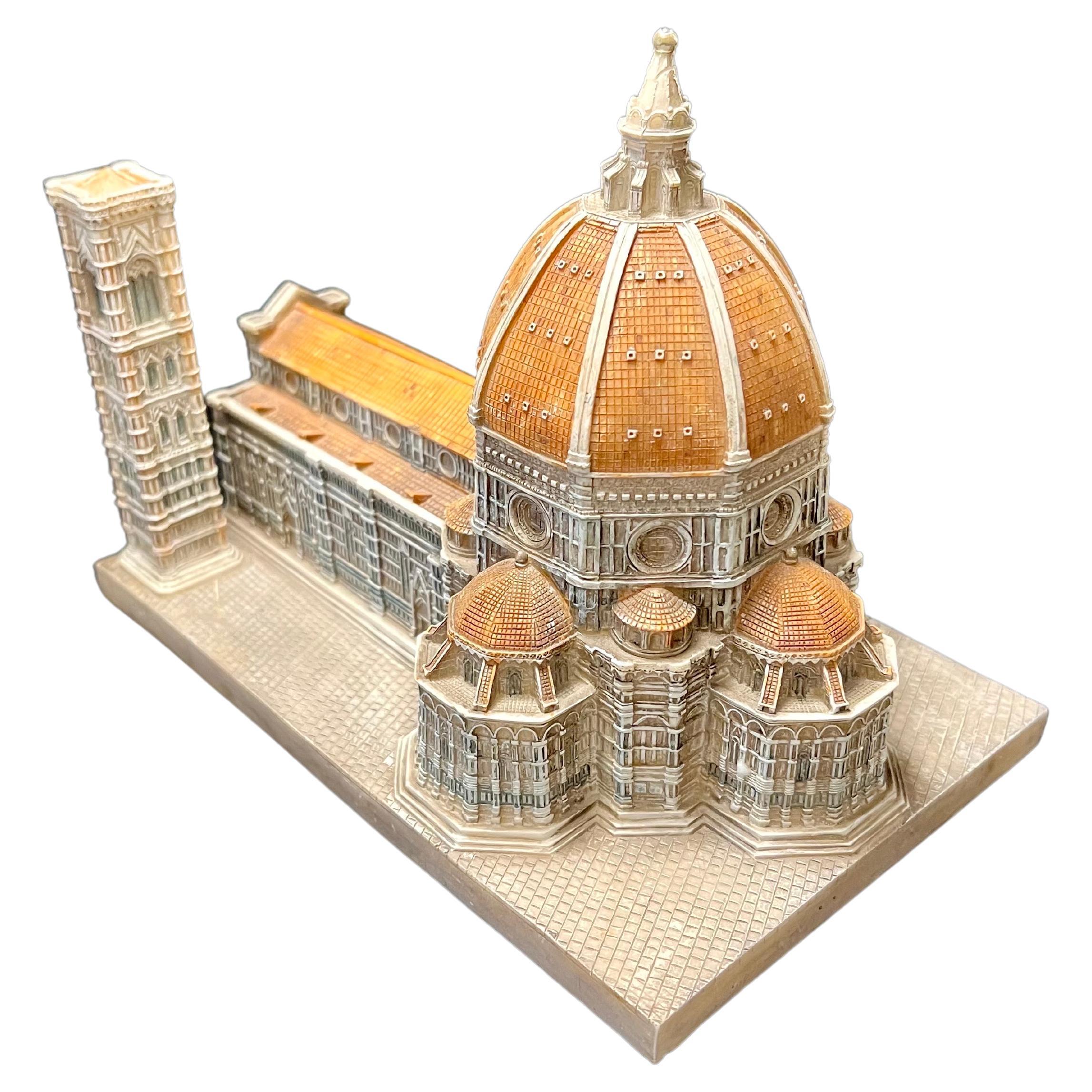 1970's Scale Model of "Il Duomo De Firenze" in Resin Italian Church For  Sale at 1stDibs