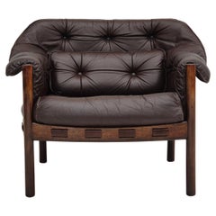 Retro 1970s, Scandinavian design by Arne Norell, lounge chair, original condition.