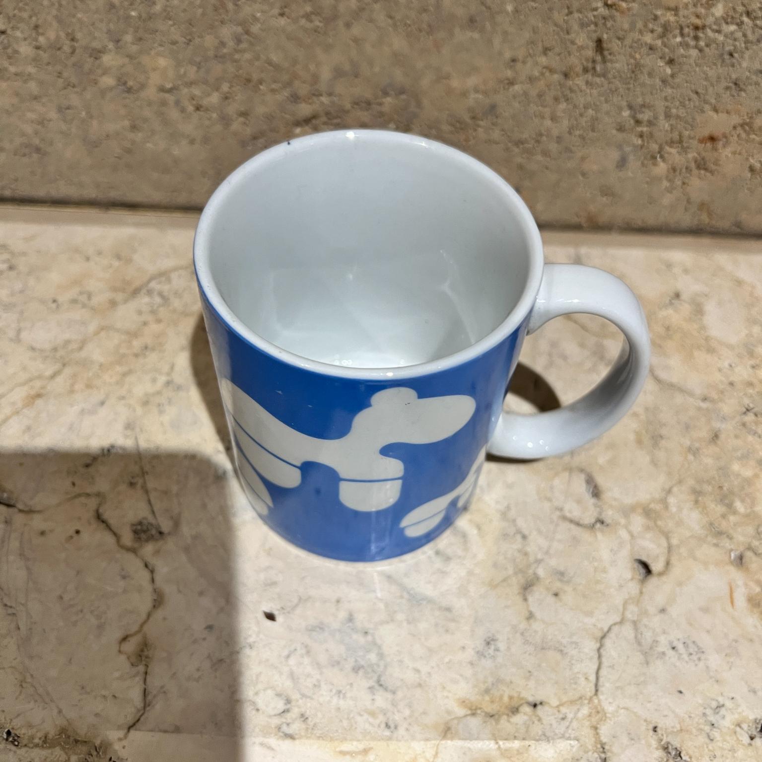 1970s Eero Aarnio Blue Pony Coffee Mug Finland 3