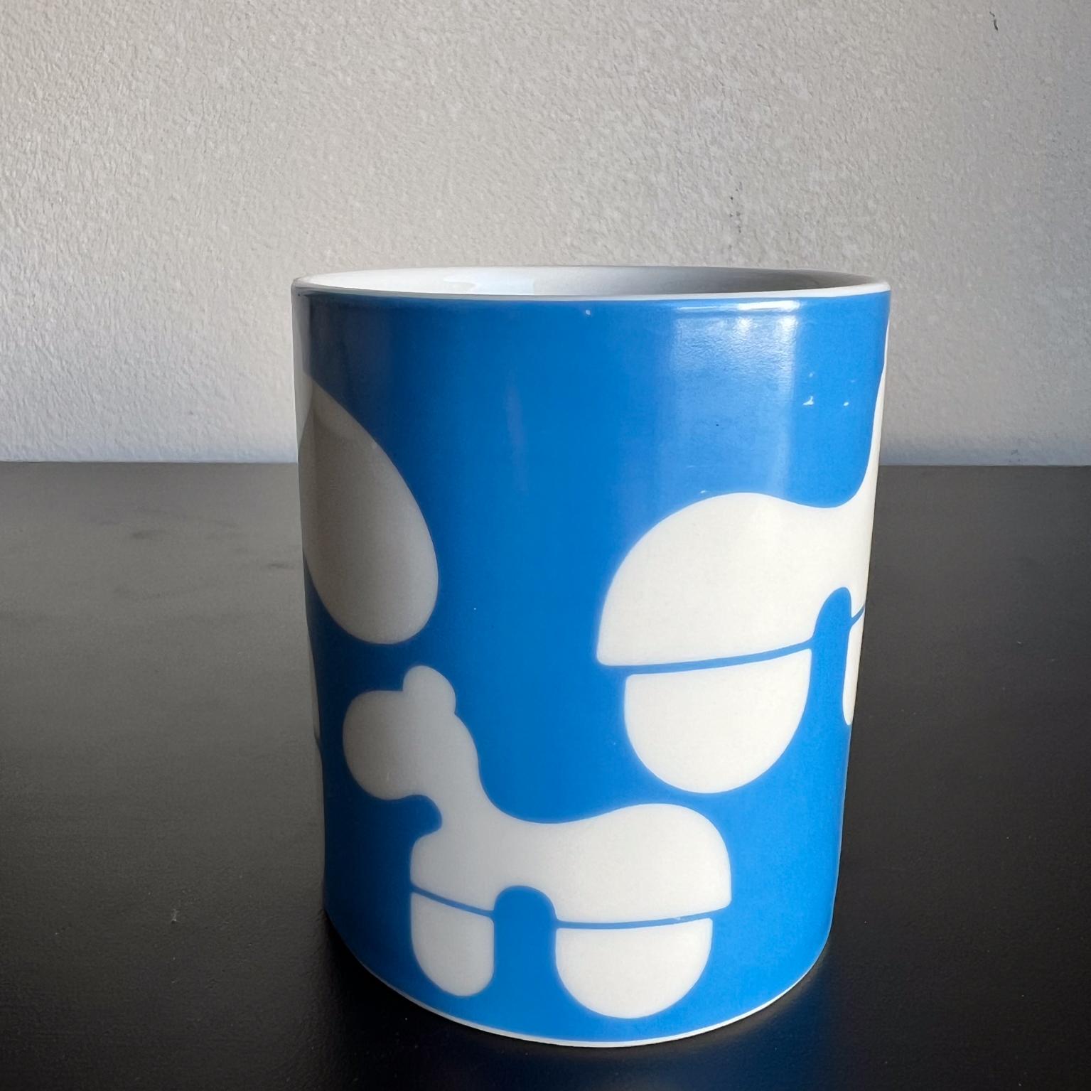 1970s Eero Aarnio Blue Pony Coffee Mug Finland In Good Condition In Chula Vista, CA