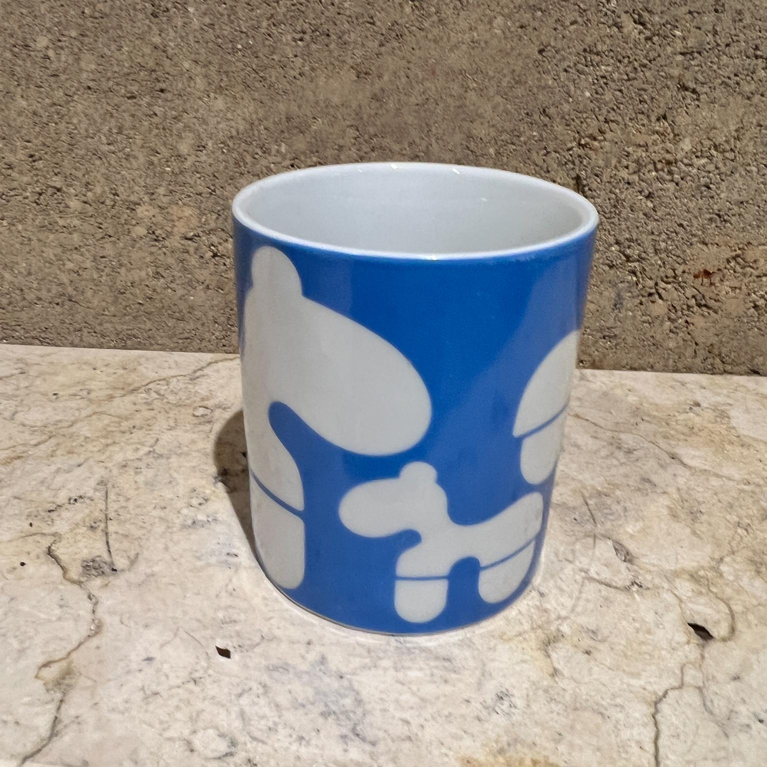 1970s Eero Aarnio Blue Pony Coffee Mug Finland 1