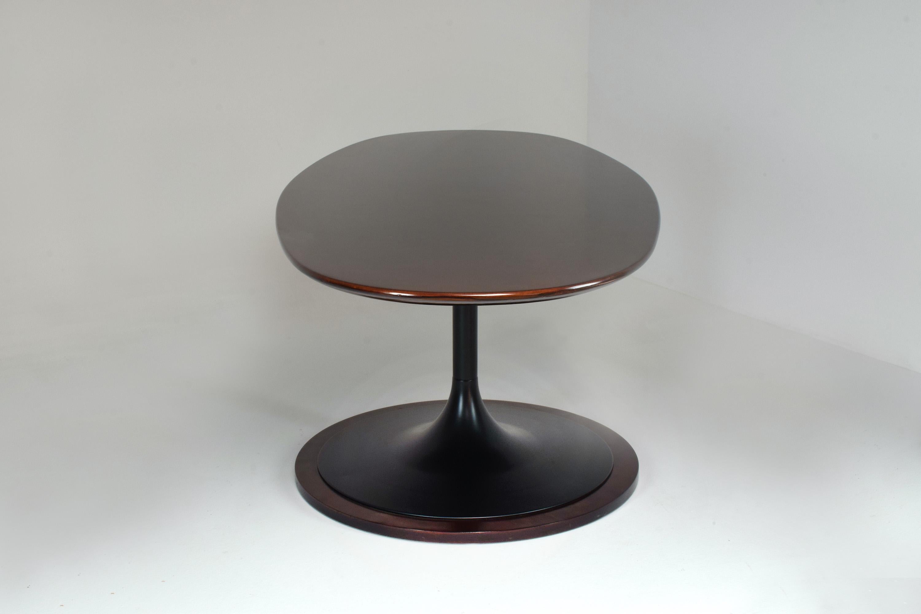 20th Century 1970's Scandinavian Oval Coffee Table