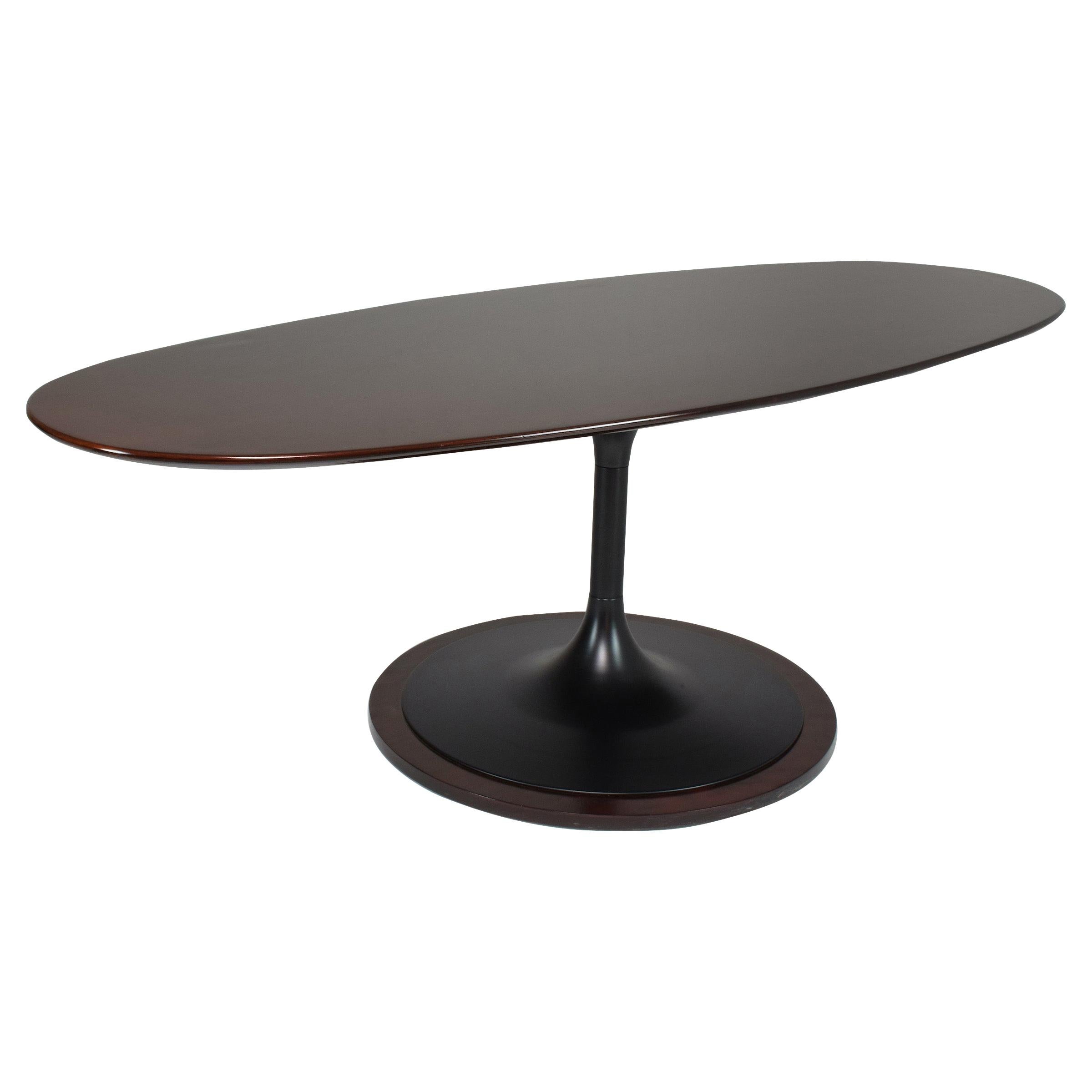 Oval Meander Coffee Table For Sale at 1stDibs