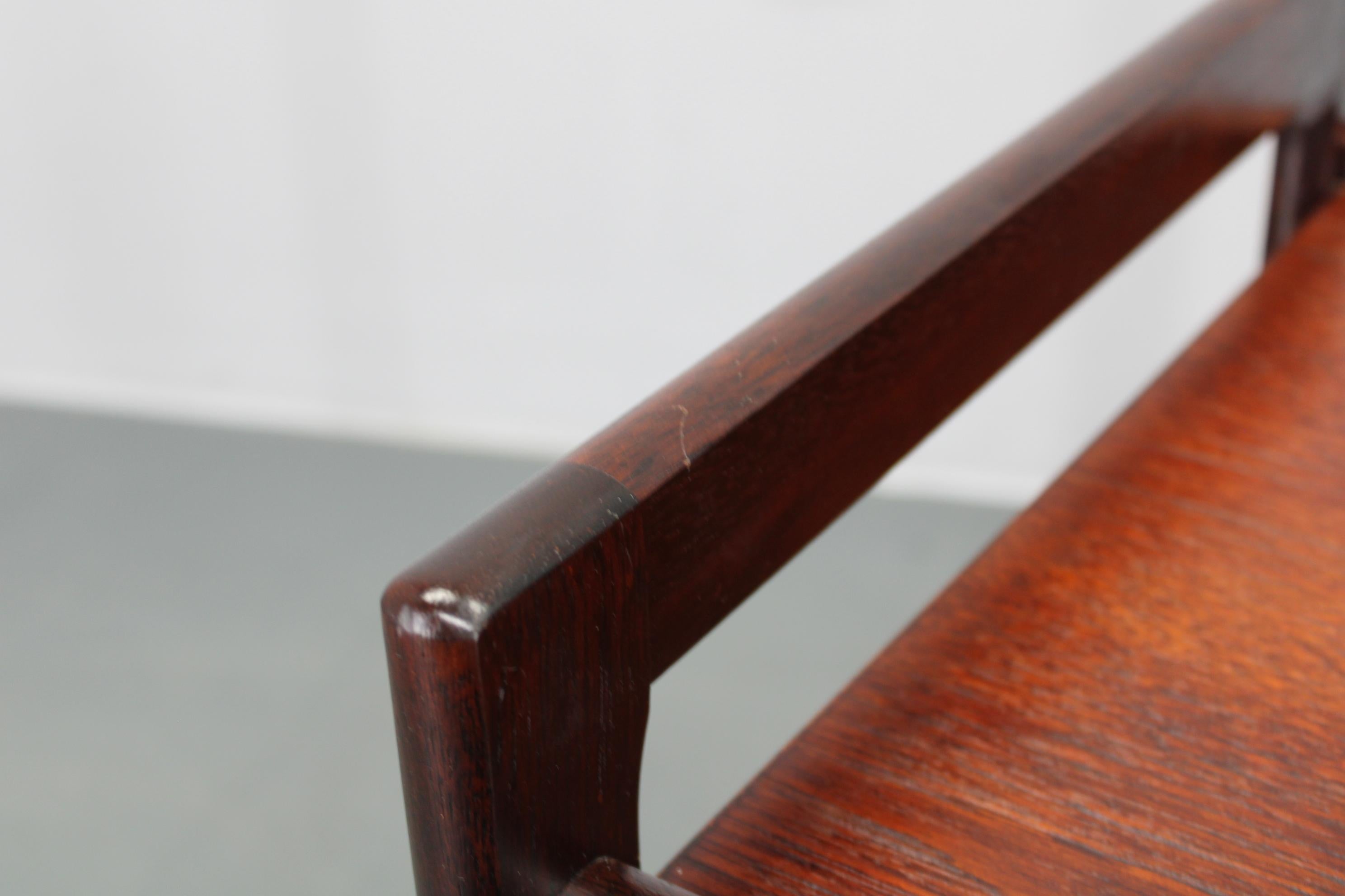 Chariot de service scandinave en teck des années 1970 par Brdr Furbo Spøttrup en vente 1