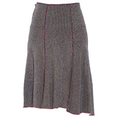 1970S SCARLET SPEEDWELL Rosa & Blau Silber Lurex stricken Disco-Rock