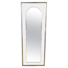1970s Sculptors Guild Modern-Style Floating Arched Mirror 1970s Sculptors Guild Modern-Style Floating Arched Mirror