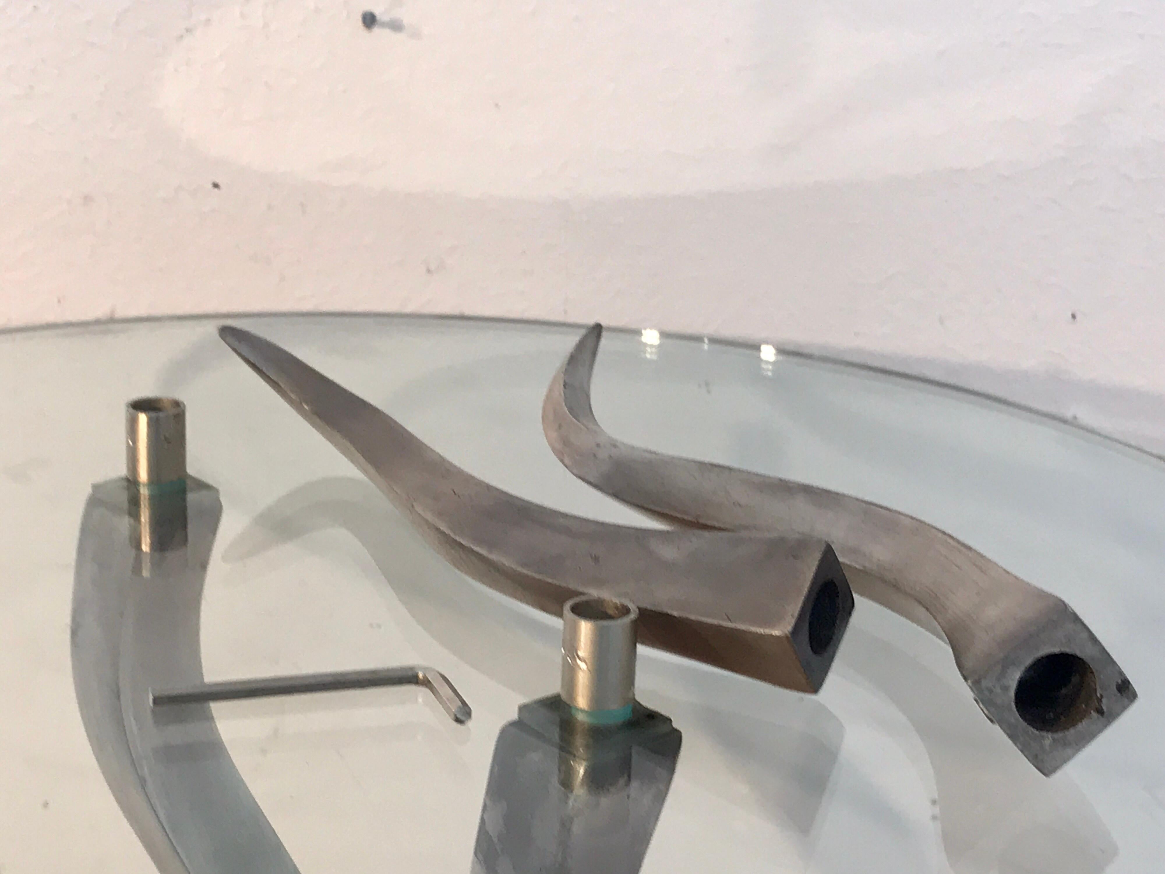 1970s Sculptural Ibex Drinks Table, Attributed to Arthur Court 4