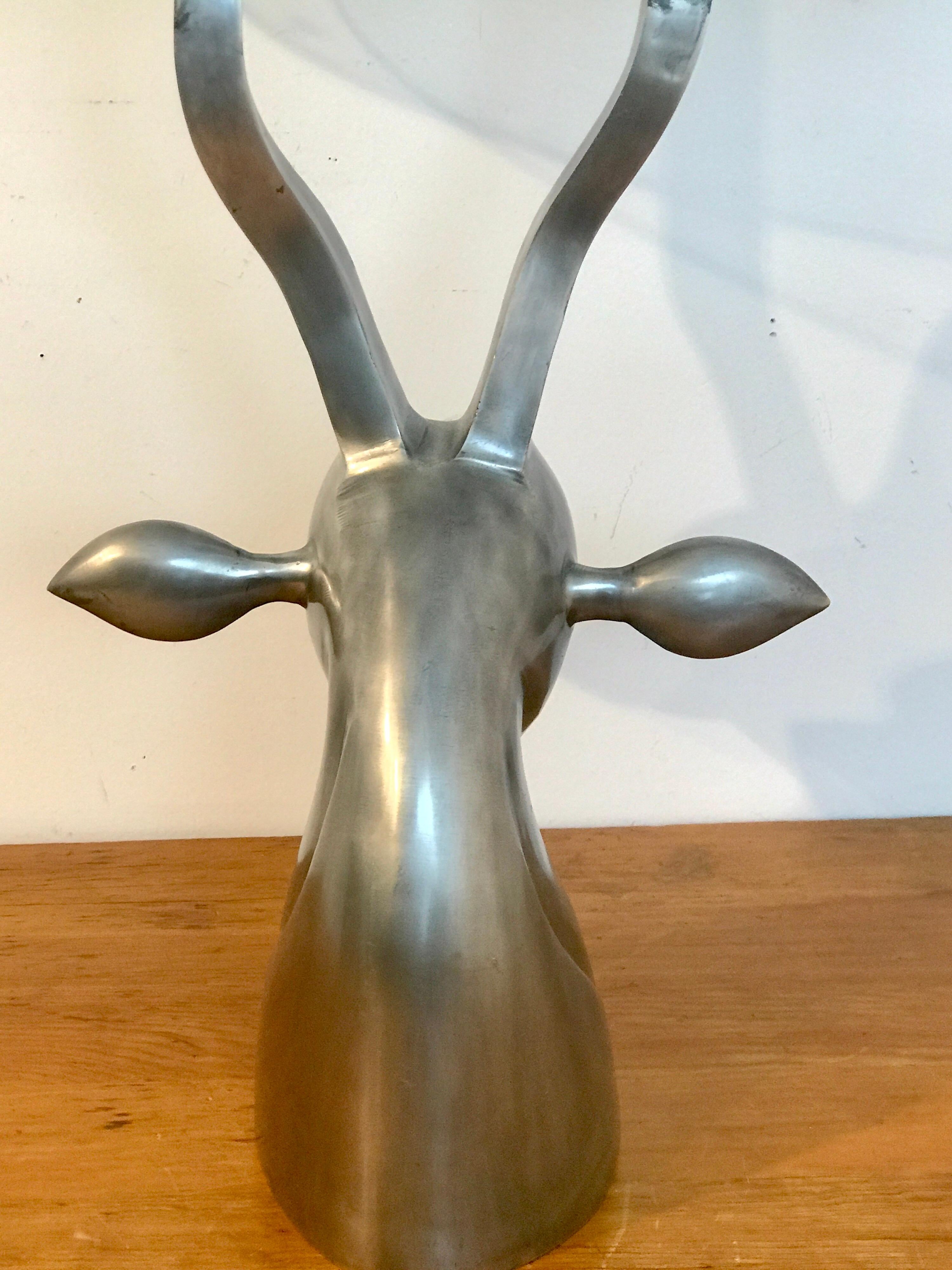 20th Century 1970s Sculptural Ibex Drinks Table, Attributed to Arthur Court