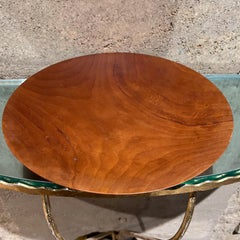 Sculptural Cherry Wood Bowl by Rude Osolnik, Mid-Century Modern, USA