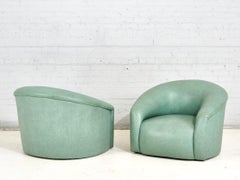 1970's Sally Sirkin Lewis Lounge Chairs