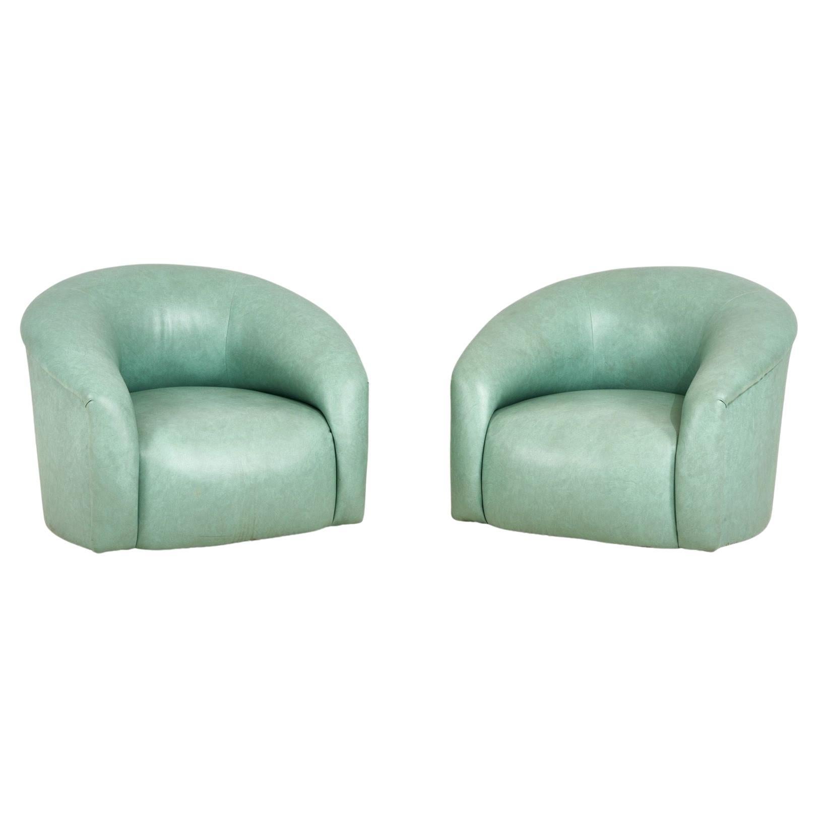 1970s Sally Sirkin Lewis Lounge Chairs