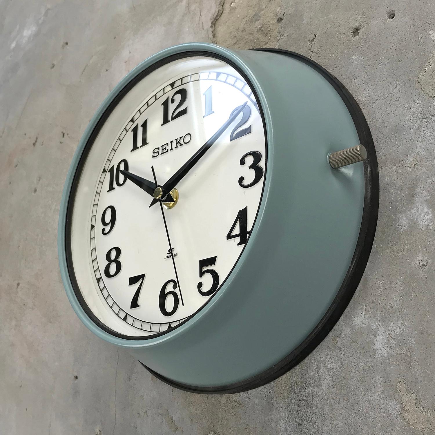 vintage industrial clock
