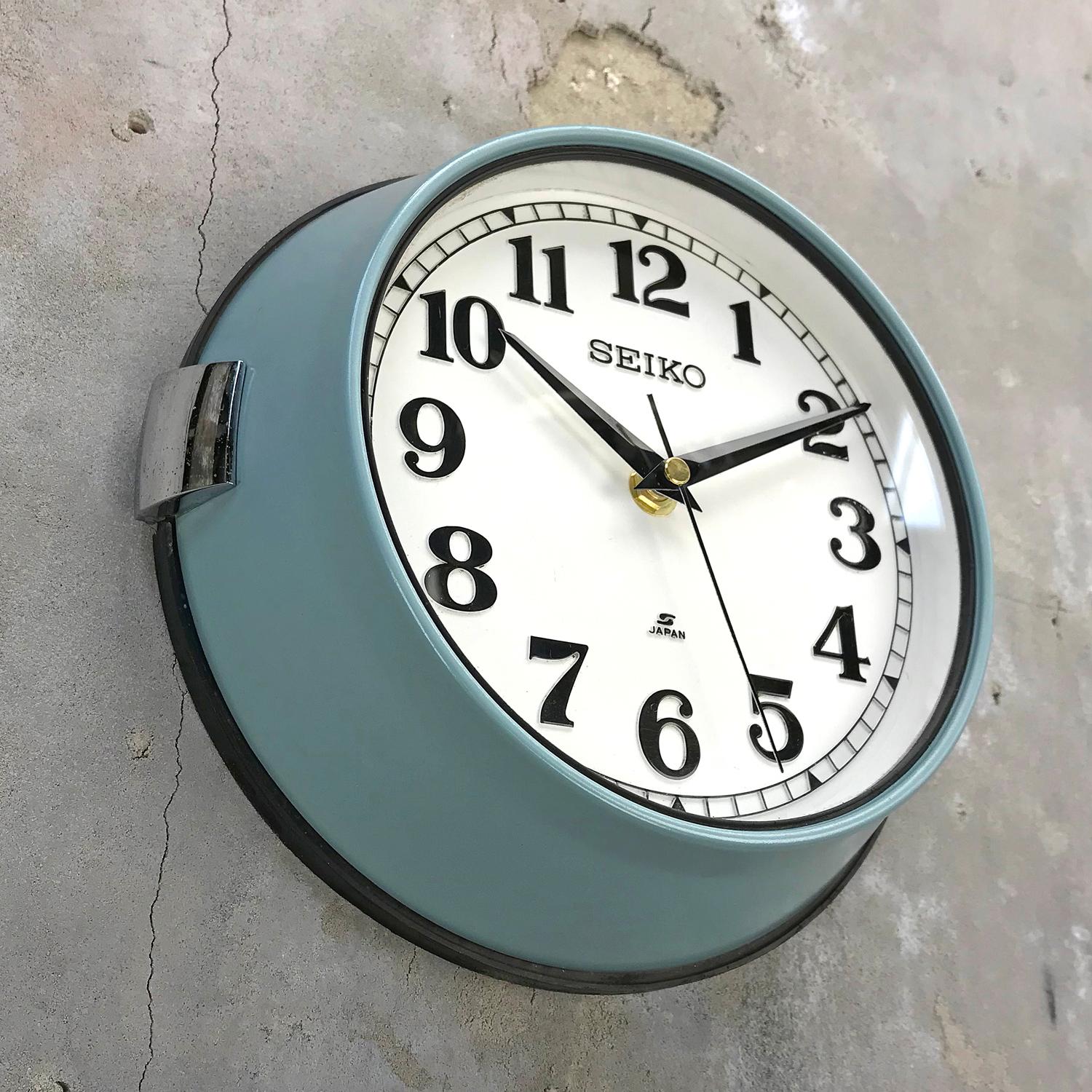 retro industrial wall clock