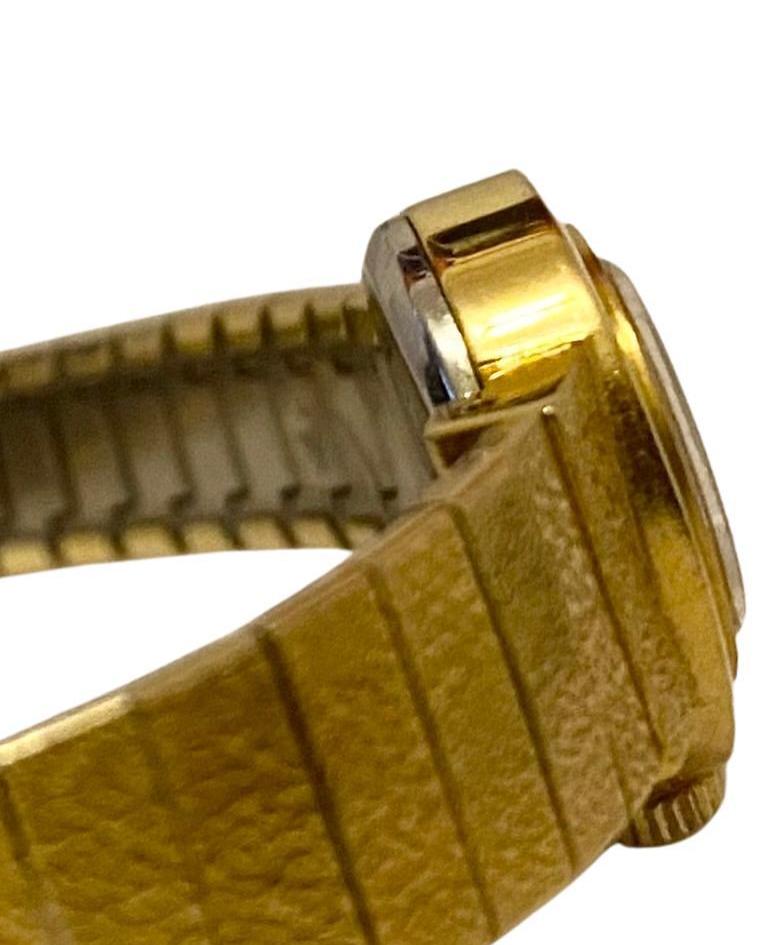 1970S Seiko Gold Tone Mesh Cocktail Wrist Watch In Good Condition For Sale In London, GB