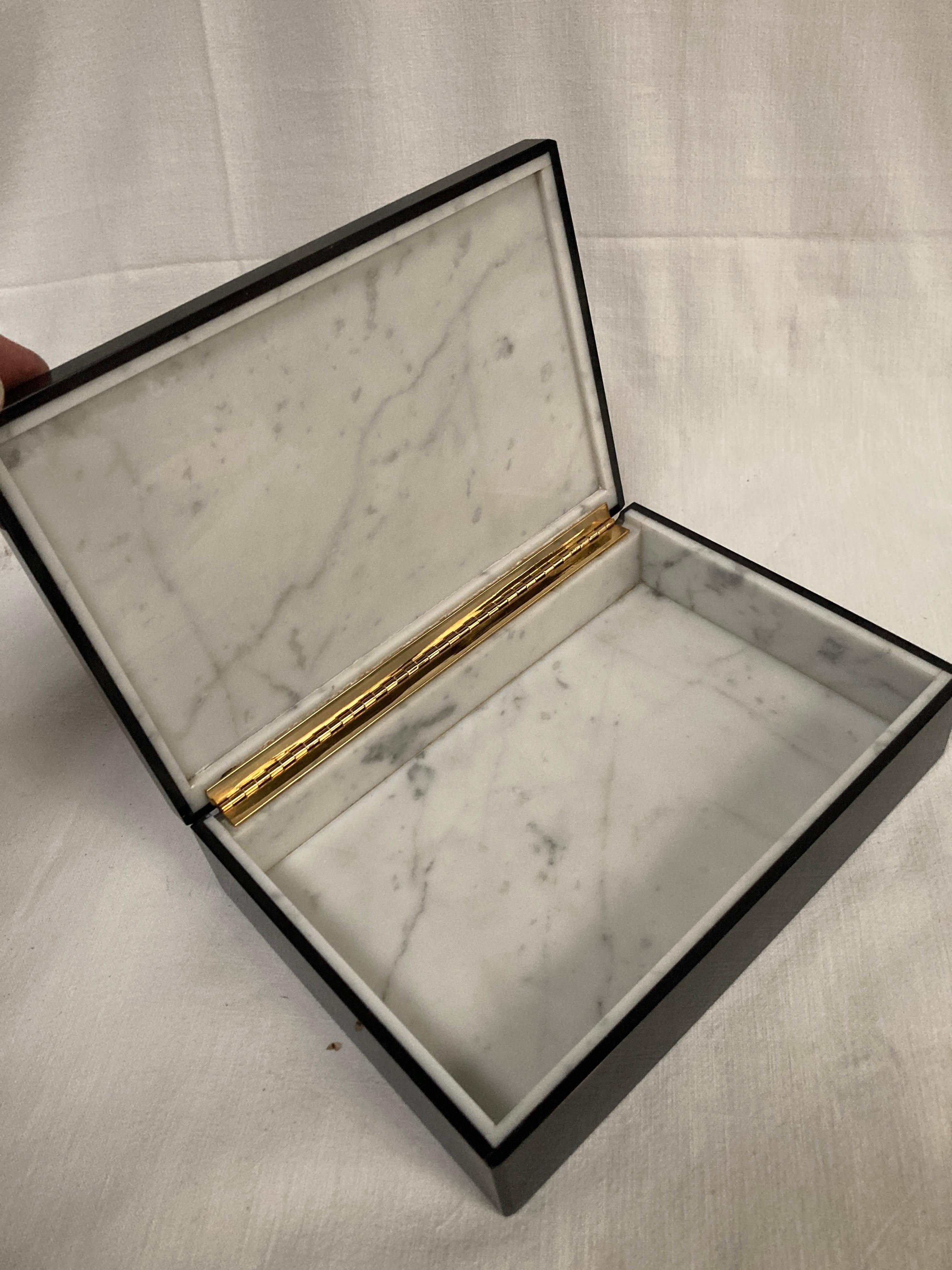 1970's Semi-precious stone boxe For Sale 2