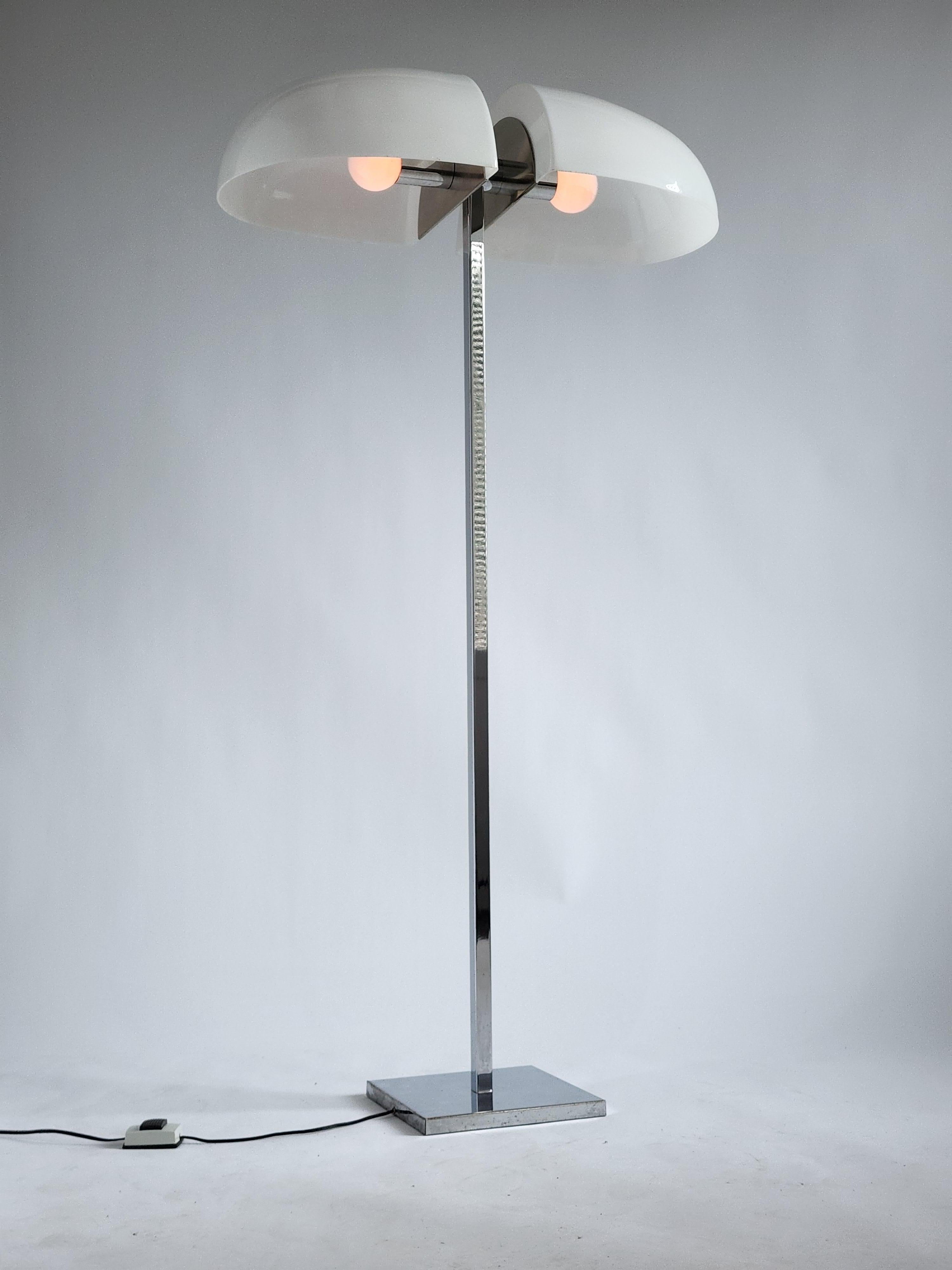 1970s Sergio Asti Acrylic Shade Floor Lamp, Italy  For Sale 6